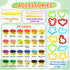 Mythcloud 24 Pack 16 3 4 5 6 7 8+ Stocking Stuffers for Kids - Colors DIY Playdough Bulk Classroom - Christmas Stocking