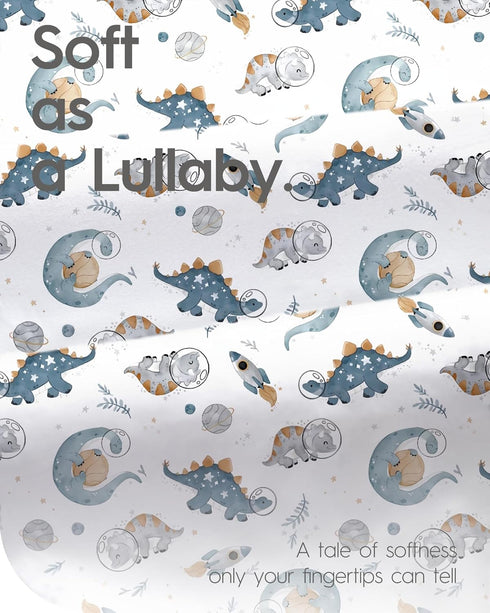 Pack Pack 2 Pack and Play Sheets Fitted, Ultra Soft Mini Crib Sheets Boy, Neutral N Play Mattress Sheets Hypoallergenic