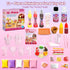 HECKLES 12-Piece Set 5+ Miniature Food Toy Making - DIY Tiny Play Food for Kids | Non-Edible, Pretend Kitchen Play