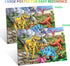 Puzzles for Kids Ages 4-8, 6-8, 8-10, Kids Puzzles 100 Piece Big Dinosaur Floor Jigsaw Puzzle for Kids Children Educational Puzzles Toys for Young Boys and Girls