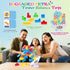 64Pcs 2 LIMYIOM Tetra Tower Game, Family Board for Players Family Games, Christmas Stocking Stuffers for Teen Boys