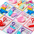 JOYIN 30 Packs Valentine's Day Gift Cards with Pop Fidget Keychain Toys,