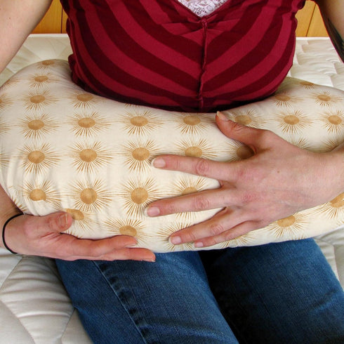 Vintage Golden Sun Baby Nursing Pillow Covers for Boy Girl Tribal Sun Totem Nursing Slipcovers for Breastfeeding