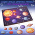 Upgrated Solar System Puzzle for Kids 3-6 - Wooden Space Toys for Preschool Learning Activities, Gift