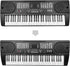 Eison Colorful Piano Stickers for Keys - Removable 88/61/54/49/37 Full Set Stickers, Great Children's Gift