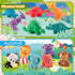 Sets 22pcs Knife,3D Dough Play Tools for Kids, Clay and Dough Accessories for Toddlers with Storage Box, Silicone Mat
