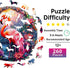 Wooden Puzzles for Adults, Flamingo Wooden Jigsaw Puzzles, Unique Animal Shape Wood Cut Puzzles for Puzzle Lovers