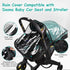 Rain Cover, Compatible with Doona Infant Car Seat Stroller, Protects from Rain, Snow, Wind, Cold, Side Ventilation