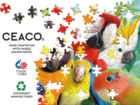 500 Ceaco - Selfies - Perfect Parrot - Piece Jigsaw Puzzle