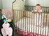 BaeBae Goods 3 Pack, Fitted Baby Crib Sheets for Girls, Soft and Breathable Jersey Cotton, Pink and White, Cute Girly