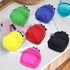 UNICORN ELEMENT 6pcs Mini Zipper Doll Backpacks, Cute School Bags for Doll Accessories