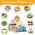 9-in-1 1+ 1-2 Wooden Activity Cube Montessori Toys for Year Old Boys Girls Educational Learning Toys for Toddlers Age