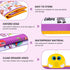 Alphabet Wall Chart, Talking ABC Music Poster, Interactive Educational Toys for Toddlers Age 1-5 - Purple