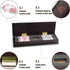 VVSBPL Set 2 3 Set Wooden Cribbage Board Game with Metal Pegs and Decks of Playing Cards, Travel Cribbage Board
