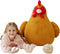 IKASA Giant Chicken Stuffed Animal Plush Toy, 25.5" Huge Size, Jumbo Soft Fluffy Plushie, Gifts for Kids