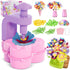 JUMP PASS BY Fabric Flower Bouquets Toys Mess-Free Flower Crafts for Kids & DIY Arts