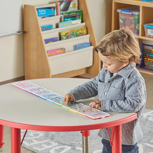 hand2mind Counting Sensory Number Trays, Learning Numbers for Kids, Fine Motor Activities, Toys for Sensory Seeking