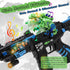 DaoDaoZhu 3 4 5 6 7 Dinosaur Light Up Toy Gun with Sound Effects, Noise-Making Gun Toys for Kids Indoor/Outdoor Play