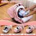 Winter Baby Car Seat Cover, Carseat Cover with Plush Sherpa Fleece Lining, Infant Car Seat Canopy with Peeping Window