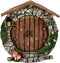 Miniature Fairy Garden Doors and Windows for Trees - Outdoor Wooden Statues & Garden Sculptures