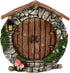 Miniature Fairy Garden Doors and Windows for Trees - Outdoor Wooden Statues & Garden Sculptures