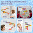 Bath Toys Water Ball Track for Kids - 37 Pcs DIY Take Apart Set for Wall Bathtub Slide Gift for Children