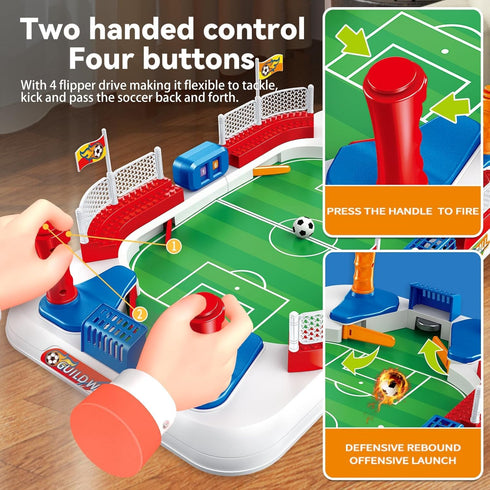 ZYYBQW 3 4 5 6 7 8-12 Mini Foosball Table, Soccer Board Game for Kids, Year Old Boys Girls Birthday Gifts, Football