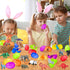 24 Pack OCHIDO Prefilled Easter Egg With Animal Dinosaur Toy, Easter Basket Essentials Easter Basket Stuffers for Kids