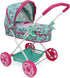 509 Crew: Mint Heart - Daisy Doll Pram - Pink & Green,