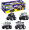 DINOBROS Shark Toys Pull Back Cars, 4 Pack Ocean Animal Truck Toy, Gift for 3 Years Old and Up