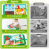 13 15 JoyCat Farm Busy Book for Toddlers Quiet Montessori Activity Book with Daily Life Activities, Screen-Free Travel