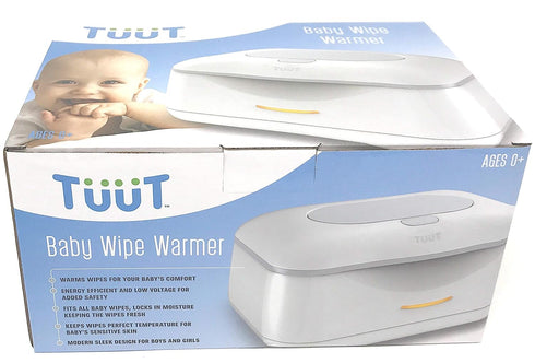 Tuut Baby Wipe Warmer & Wipes Dispenser - Sleek Diaper Wipes Holder for Boys and Girls