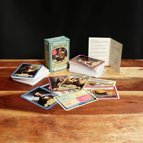 Latter-Day Saints Volume I: Beginnings - 90 Cards with 300 Trivia Questions for 1-4 Players
