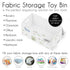 Sweet Jojo Designs Farm Animals Boy or Girl Small Fabric Toy Bin Storage Box Chest For Baby Nursery or Kids Room