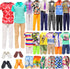 Ecore Fun 11 Items 11.5 Inch Boy Doll Clothes and Shoes, 5 Sets Fashion Casual Wear, 2 Swimwear, 4 Pairs Shoes