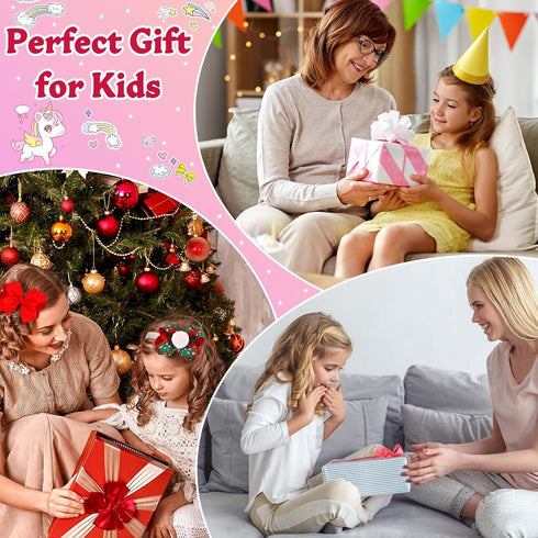 8-12, 6-8, 4-12 Unicorn Light-Up Terrarium Kit for Kids - Night Light with Remote & Music, Arts and Crafts for Kids