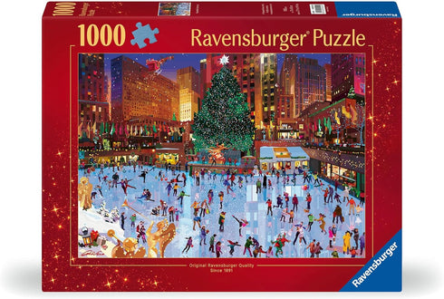 Ravensburger Rockefeller Center Joy 1000 Piece Jigsaw Puzzle for Adults - Unique Pieces, Softclick Technology