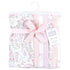 7pk, Hudson Baby Unisex Baby Flannel Burp Cloth Dreamy Unicorn, One Size