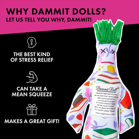 Dammit Doll - Limited Edition Book Garden Stress Relief Gag Gift
