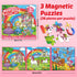 Magnetic Puzzles for Toddlers 3-5, 36 Pieces Travel Games for Kids, Airplane Car Road Trip Activities for 3-6 Year Olds