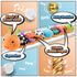 LIGHTDESIRE 3 6 12 Tummy Baby Toys Musical Caterpillar,Stuffed Animals Infant Toys Months Sensory Toys with Ruler