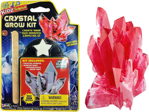 JA-RU Magic Crystal Growing Kit, DIY Science Experiments for Kids & Teens, Fun STEM Educational Lab Toys