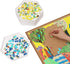 Becko US Stackable Puzzle Sorting Trays - Jigsaw Puzzle Sorters with Lid for Puzzles Up to 1500 Pieces, 8 Hexagonal