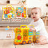 AmiDear 1-2 1-2Year 6-12 Toddler Toys for Year Old Girl Boy Gift, Educational Montessori Toys for Old, Busy Board Baby