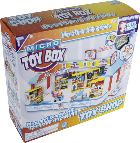 Micro Toy Box Store Playset, World's Smallest - Multi