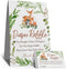 skuhyyg Woodland Diaper Raffle Tickets, Diaper Raffle Sign, Watercolor Eucalyptus leaves Woodland Diaper
