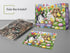 500 Springbok Three Easter Bunnies Piece Jigsaw Puzzle for Adults Poster Now Included - Spring and Floral Unique Cut
