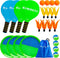 Toss and Catch Ball Set & Paddle Ball, Outdoor Games for Kids