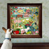 1000 23" 23" eeBoo Piece Puzzle - English Pastures Jigsaw Puzzle for Adults, Square x Made with Recycled Board