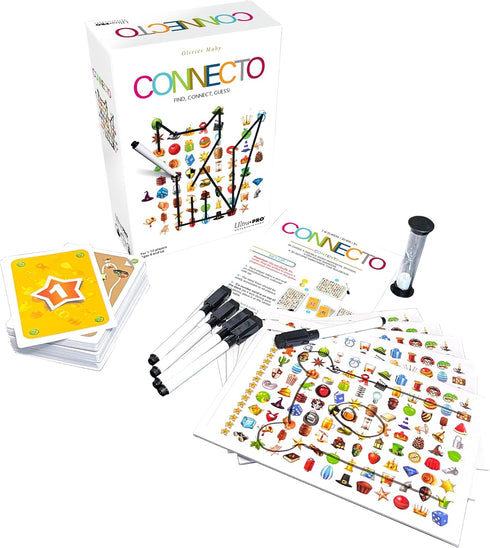 Connecto - Find, Connect, Guess! - Fast-Paced Drawing Game for The Whole Family with 4 Ways to Play